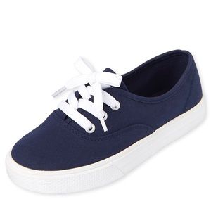 NWT girls navy uniform sneakers